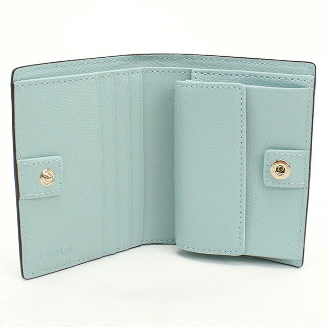 フルラ 二折財布小銭入付き レディース ブランド FURLA FURLA CAMELIA レザー WP00304 ブルー 財布