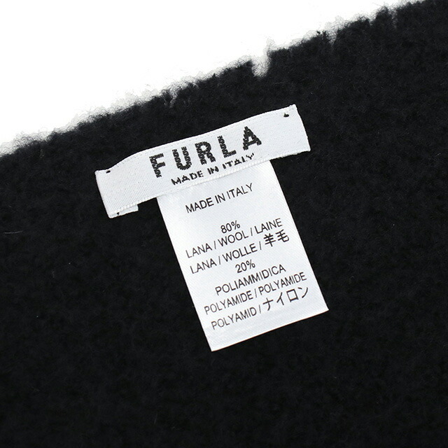 フルラ マフラー レディース ブランド FURLA FURLA MOON イタリア WT00028 NERO ブラック 小物