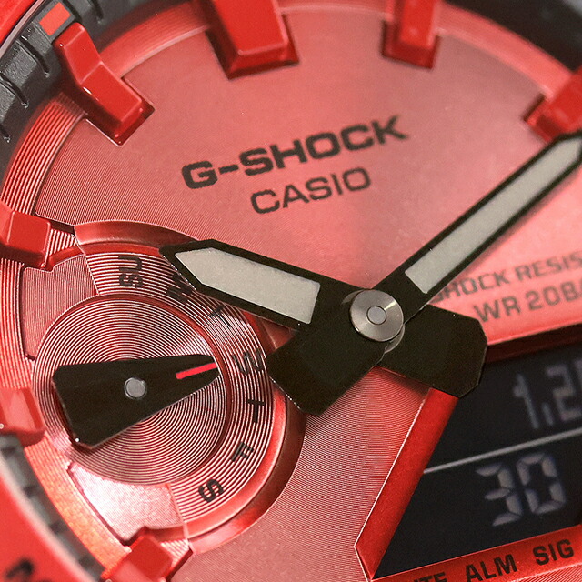 gショック ジーショック 2100 G-SHOCK アナログデジタル 2100シリーズ クォーツ 電池式 GA-2100RRB-4A メンズ 腕時計 ブランド カシオ casio アナデジ レッド 赤 おしゃれ 防水 プレゼント 男性 実用的