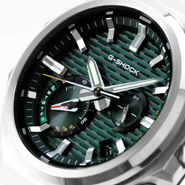 gショック ジーショック G-SHOCK G-STEEL GST-B1000 Series タフソーラー（ソーラー充電システム） GST-B1000D-3A Bluetooth メンズ 腕時計 ブランド カシオ casio アナログ グリーン おしゃれ 防水 軽い プレゼント 男性 実用的