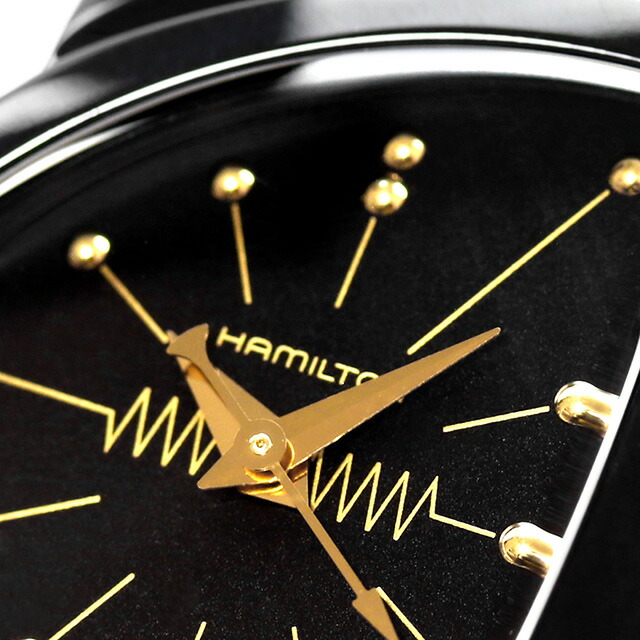 ハミルトン ベンチュラ S 24mm クオーツ 腕時計 レディース HAMILTON H24201730 アナログ オールブラック 黒 スイス製 ブランド おしゃれ 防水 軽い 華奢 かわいい プレゼント 女性 実用的