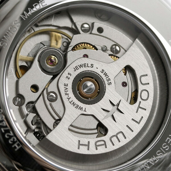 ハミルトン ジャズマスター オート 40mm 自動巻き メンズ 腕時計 H32475140 HAMILTON ブルー ブランド おしゃれ 防水 プレゼント 男性 実用的