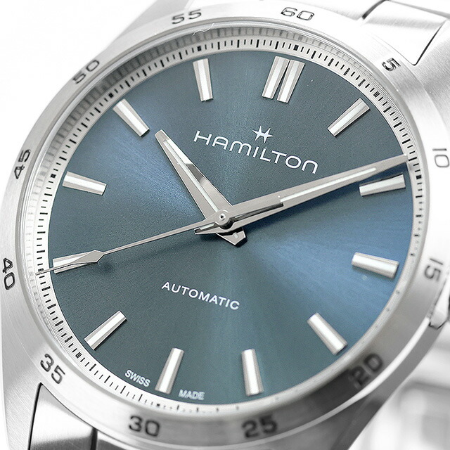 ハミルトン ジャズマスター Performer Automatic 38mm 自動巻き 腕時計 ブランド メンズ HAMILTON JAZZMASTER H36235140 アナログ ブルー スイス製 おしゃれ 防水 プレゼント 男性 実用的