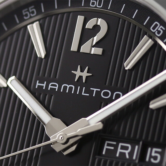 ハミルトン 腕時計 HAMILTON H43311135 デイデイト ブロードウェイ クオーツ 40MM ブラック 時計 ブランド おしゃれ 防水 プレゼント 男性 実用的