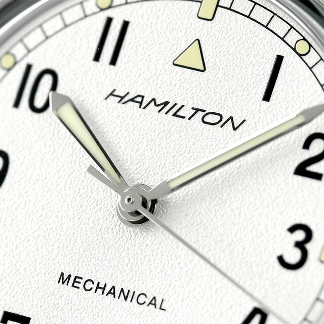 ハミルトン カーキ アビエーション パイロット パイオニア メカニカル 手巻き 腕時計 メンズ HAMILTON H76419951 アナログ シルバー グレー スイス製 ブランド おしゃれ 防水 プレゼント 男性 実用的