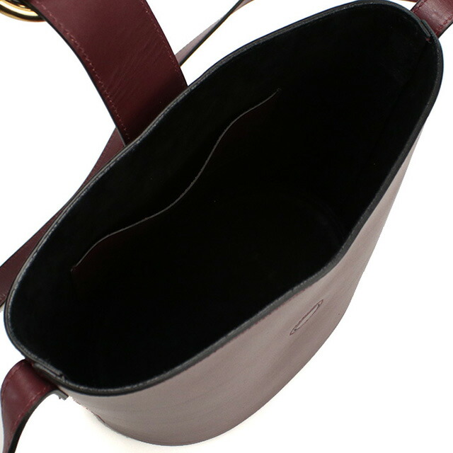 イル ビゾンテ 斜め掛け ショルダーバッグ レディース ブランド IL BISONTE レザー イタリア BBU035 AMARENA ボルドー系 バッグ