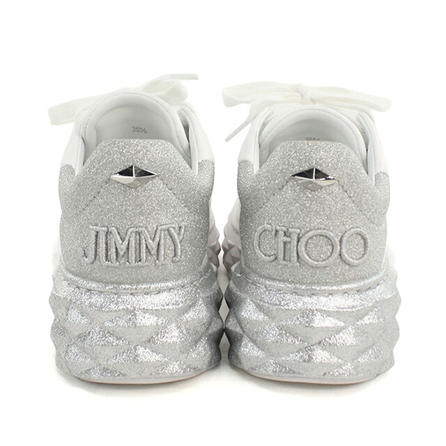 ジミーチュウ スニーカー レディース ブランド JIMMY CHOO レザー DIAMOND MAXI-F II ホワイト シューズ 選べるモデル