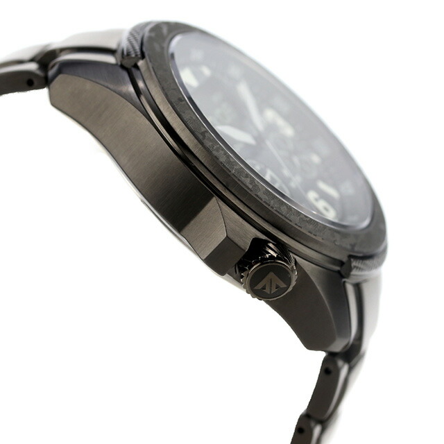 シチズン プロマスター ランド 35周年記念限定モデル 光発電エコドライブ 腕時計 ブランド メンズ 数量限定モデル クロノグラフ 替えベルト ソーラー CITIZEN PROMASTER JV1008-63E アナデジ グレー ブラック 黒