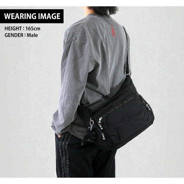 キプリング ショルダーバッグ レディース ブランド Kipling K15255P39 ブラック 斜めがけ 高級 おしゃれ プレゼント 女性 実用的 かわいい