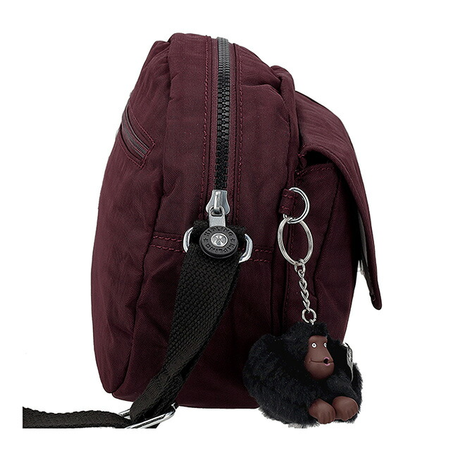 キプリング ショルダーバッグ レディース ブランド Kipling K153131QG MULBERRY MOCHA ボルドー 斜めがけ 高級 おしゃれ プレゼント 女性 実用的 かわいい