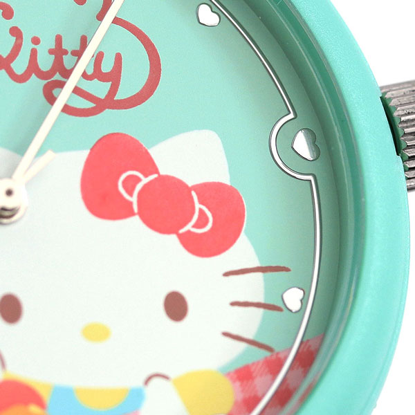 カオル ハローキティ スイーツ 38mm クオーツ KAORU003KG 香 ココナッツの香り 腕時計 レディース ミントグリーン KAORU ブランド おしゃれ 防水 かわいい プレゼント 女性 実用的