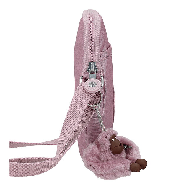 キプリング ショルダーバッグ レディース ブランド Kipling KI02729GL BERRY GLOW MET ピンク 斜めがけ 高級 おしゃれ プレゼント 女性 実用的 かわいい