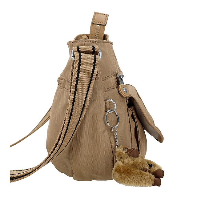 キプリング ショルダーバッグ レディース ブランド Kipling CHINA KI93900NW EARLY TAN P ブラウン 斜めがけ 高級 おしゃれ プレゼント 女性 実用的 かわいい