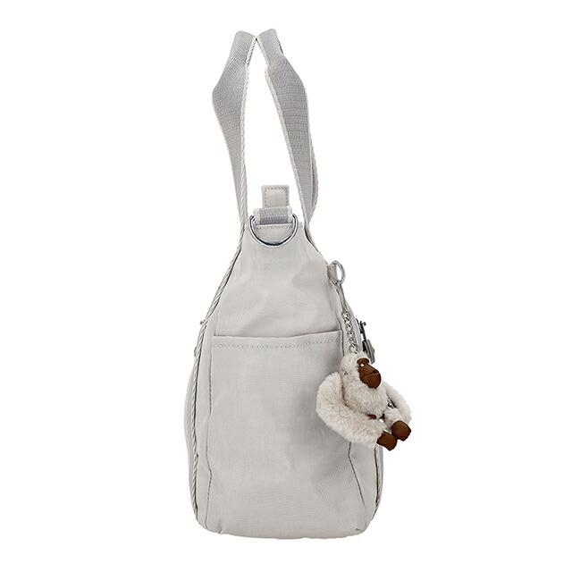 キプリング ショルダーバッグ レディース ブランド Kipling CHINA KIB9K80NR COOL FOG ライトグレー 斜めがけ 高級 おしゃれ プレゼント 女性 実用的 かわいい