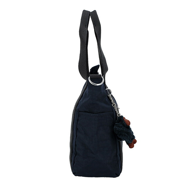 キプリング ハンドバッグ レディース ブランド Kipling KIB9K84DX ネイビー 軽量 小さめ 手提げ 高級 おしゃれ プレゼント 女性 実用的 かわいい