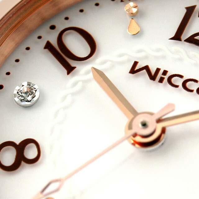 シチズン ウィッカ ソーラーテック電波時計 ソーラーテック電波 腕時計 レディース 電波ソーラー CITIZEN wicca KS1-961-11 アナログ シルバー ピンクゴールド ブランド おしゃれ 防水 軽い 華奢 かわいい プレゼント 女性 実用的