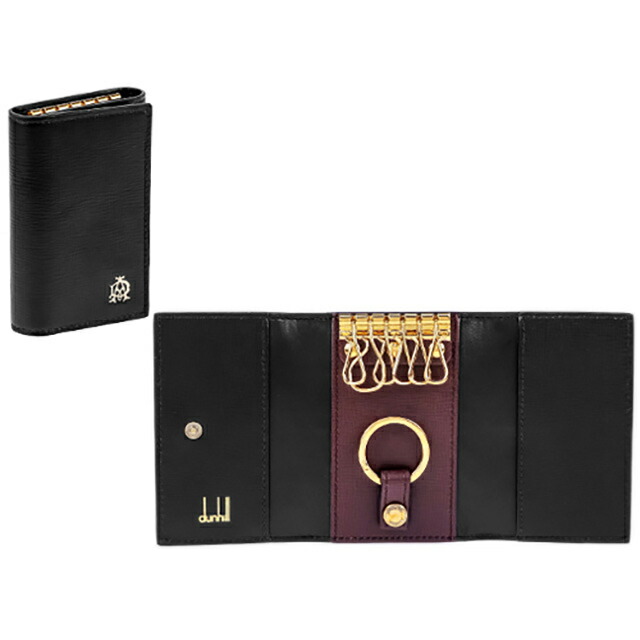 ダンヒル キーケース メンズ dunhill L2S850A ブラック ボルドー ブランド 高級 おしゃれ プレゼント 実用的