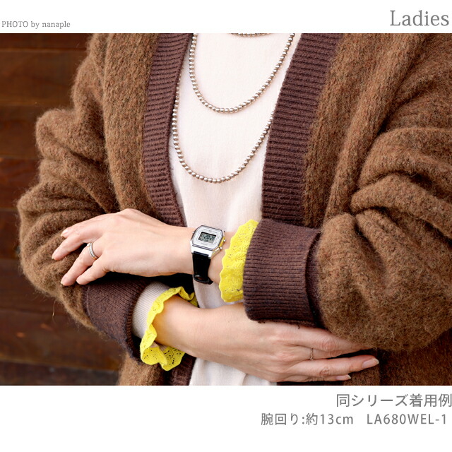 カシオ チープカシオ CASIO ヴィンテージ クォーツ 電池式 LA680WEL-1 海外モデル レディース チプカシ 腕時計 ブランド カシオ casio デジタル ライトグレー ブラック 黒 おしゃれ 防水 軽い 華奢 かわいい プレゼント 女性 実用的