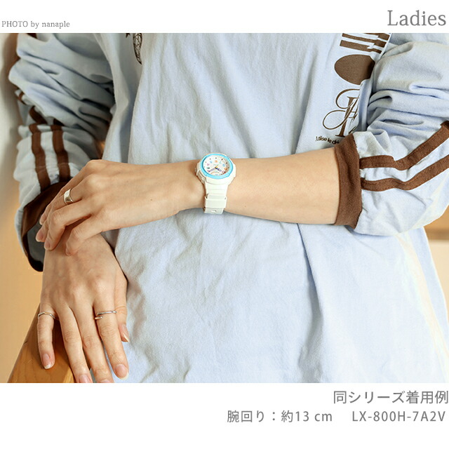 カシオ チープカシオ CASIO POP クォーツ 電池式 LX-800H-7A2V レディース チプカシ 腕時計 ブランド カシオ casio アナログ ホワイト 白 おしゃれ 防水 軽い 華奢 かわいい プレゼント 女性 実用的