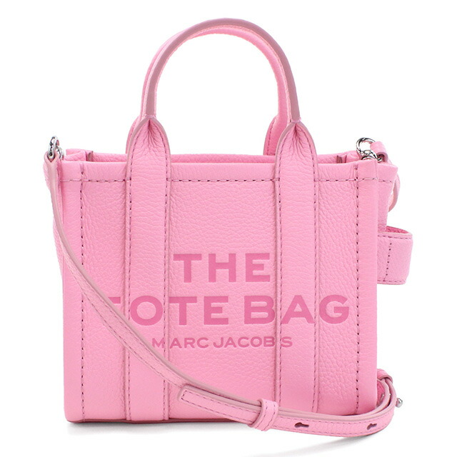 マーク・ジェイコブス トートバッグ レディース MARC JACOBS THE MICRO TOTE レザー ベトナム H053L01RE22 FLURO CANDY PINK ピンク系 バッグ 軽量 手提げ ブランド 高級 おしゃれ プレゼント 女性 実用的 かわいい