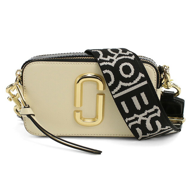 マーク・ジェイコブス 斜め掛け ショルダーバッグ レディース MARC JACOBS THE SNAPSHOT フィリピン 2S3HCR500H03 CLOUD WHITE-MULTI ホワイト系 バッグ 斜めがけ ブランド 高級 おしゃれ プレゼント 女性 実用的 かわいい