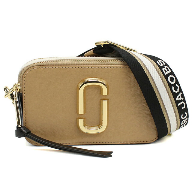 マーク・ジェイコブス 斜め掛け ショルダーバッグ レディース MARC JACOBS THE SNAPSHOT ベトナム 2S3HCR500H03 CAMEL MULTI ブラウン系 マルチカラー バッグ 斜めがけ ブランド 高級 おしゃれ プレゼント 女性 実用的 かわいい