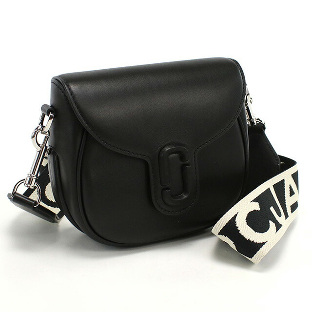 マーク・ジェイコブス 斜め掛け ショルダーバッグ レディース MARC JACOBS THE SMALL SADDLE BAG レザー ベトナム 2S3HMS003H03 BLACK ブラック バッグ 斜めがけ ブランド 高級 おしゃれ プレゼント 女性 実用的 かわいい