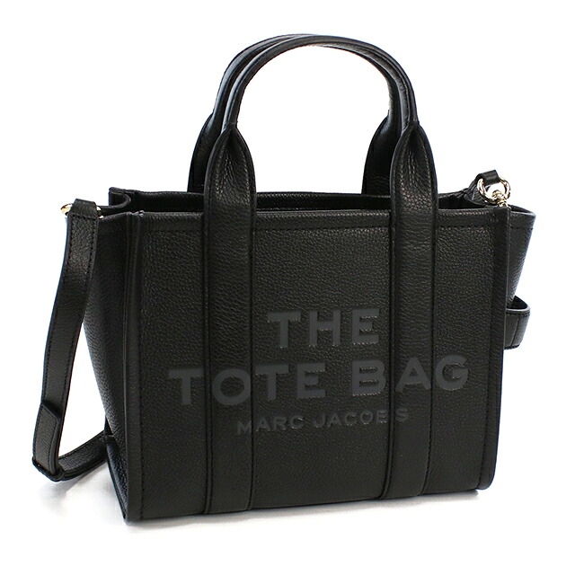 マークジェイコブス トートバッグ レディース ブランド MARC JACOBS MINI TRAVELER TOTE 2WAY レザー H009L01SP21 ブラック 軽量 手提げ 高級 おしゃれ プレゼント 女性 実用的 かわいい