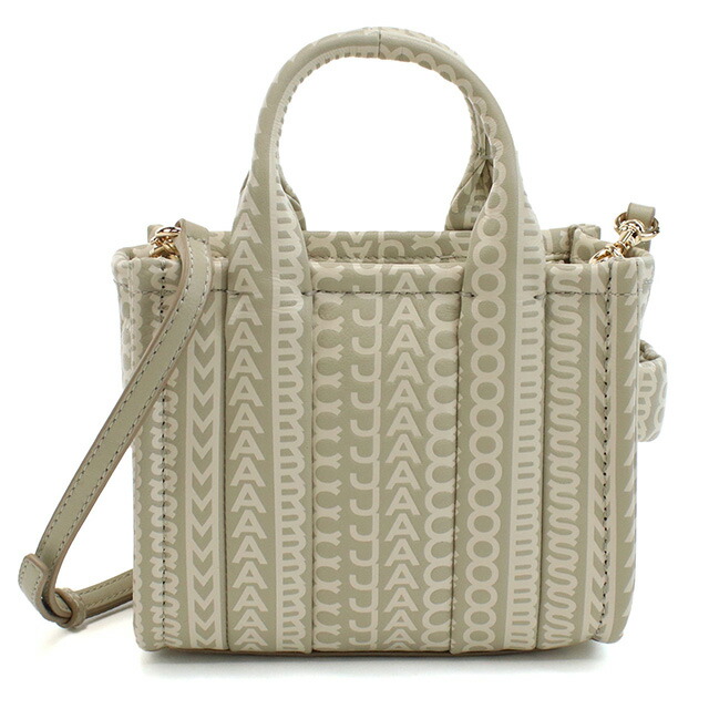 マーク・ジェイコブス トートバッグ レディース MARC JACOBS THE MICRO TOTE レザー ベトナム H052L03FA22 KHAKI カーキ ベージュ系 バッグ 軽量 手提げ ブランド 高級 おしゃれ プレゼント 女性 実用的 かわいい