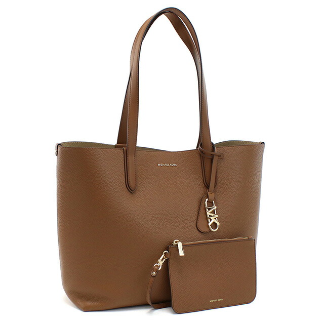 マイケル・コース トートバッグ レディース MICHAEL KORS ELIZA レザー バングラデシュ 30F3GZAT4T LUGGAGE ブラウン系 バッグ 軽量 手提げ ブランド 高級 おしゃれ プレゼント 女性 実用的 かわいい