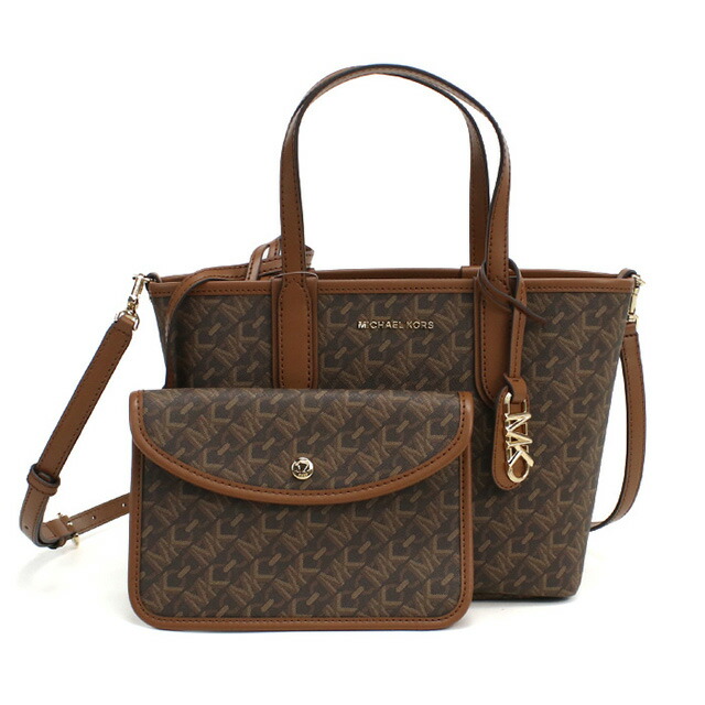 マイケル・コース トートバッグ レディース ブランド MICHAEL KORS ELIZA カンボジア 30R4GZAT0B BRN-LUGGAGE ブラウン系 バッグ 軽量 手提げ 高級 おしゃれ プレゼント 女性 実用的 かわいい