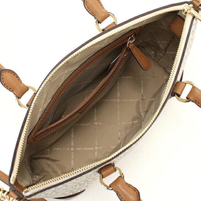 マイケルコース ハンドバッグ レディース ブランド MICHAEL KORS MURPHY 2WAY 30R6G1WS8B VANILLA-ACRN 軽量 小さめ 手提げ 高級 おしゃれ プレゼント 女性 実用的 かわいい