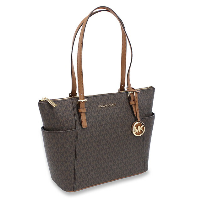 マイケルコース トートバッグ レディース ブランド MICHAEL KORS JET SET ITEM 30S0GTTT1B ブラウン バッグ 軽量 手提げ 高級 おしゃれ プレゼント 女性 実用的 かわいい