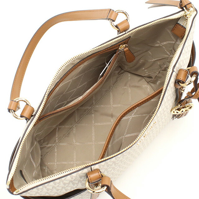 マイケルコース トートバッグ レディース ブランド MICHAEL KORS SULLIVAN 30T0GNXT2B ホワイト バッグ 軽量 手提げ 高級 おしゃれ プレゼント 女性 実用的 かわいい