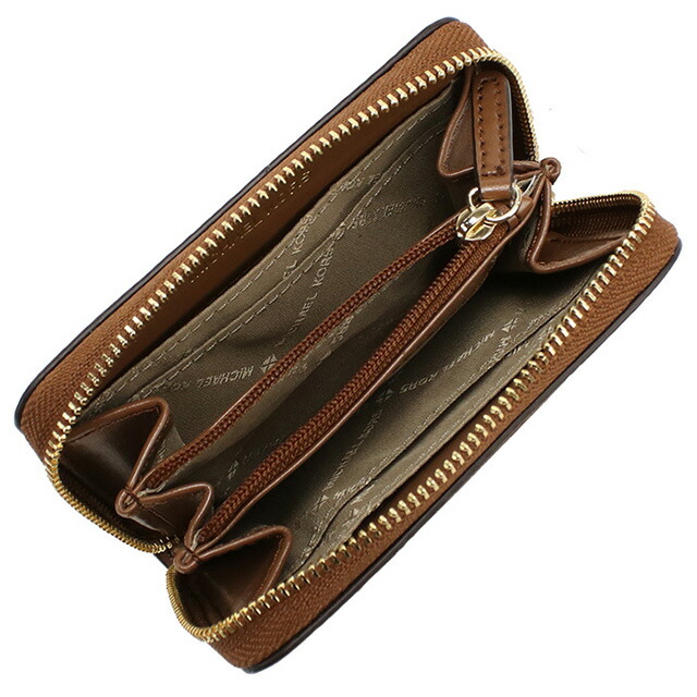 マイケル・コース 小銭入れ レディース ブランド MICHAEL KORS JET SET レザー インドネシア 32T4GJ6Z5L LUGGAGE ブラウン系 財布