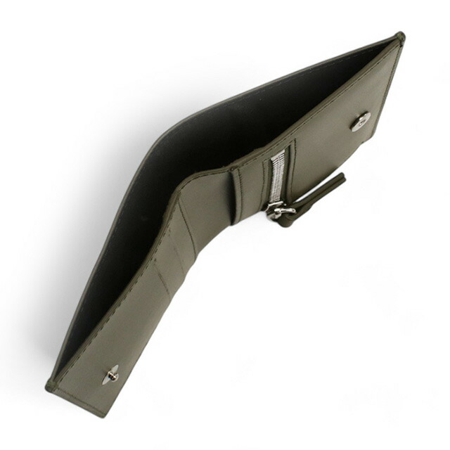 エムエムシックス 二折財布小銭入付き レディース ブランド MM6 イタリア SA5UI0015 カーキ 財布