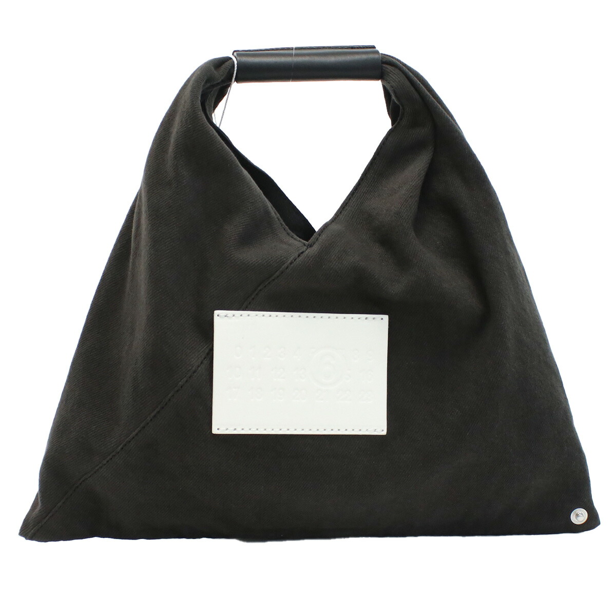 エムエムシックス ハンドバッグ レディース MM6 コットン SB6WD0013 ブラック バッグ 軽量 小さめ 手提げ ブランド 高級 おしゃれ プレゼント 女性 実用的 かわいい