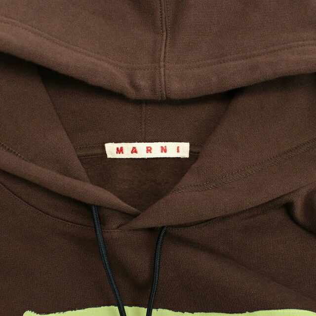 マルニ パーカー メンズ ブランド MARNI ポルトガル FUMU0073P1 ブラウン系 ウェア 選べるモデル プレゼント 実用的