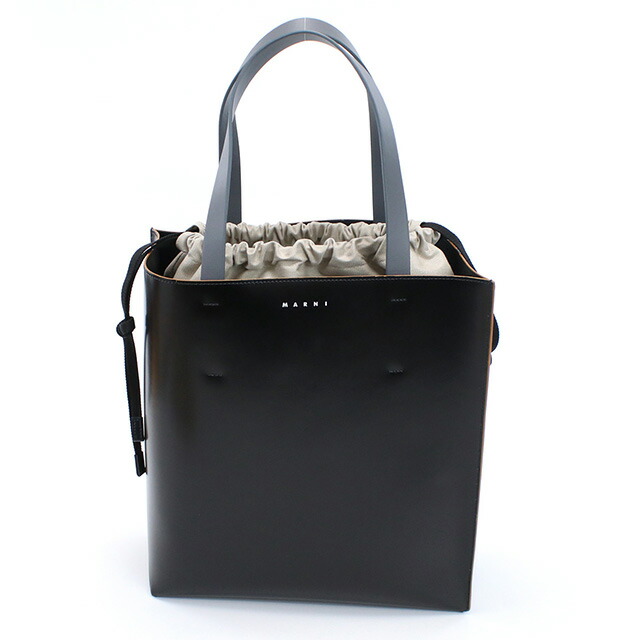 マルニ トートバッグ レディース ブランド MARNI レザー イタリア SHMPV02Y02 ブラック マルチカラー バッグ 軽量 手提げ 高級 おしゃれ プレゼント 女性 実用的 かわいい