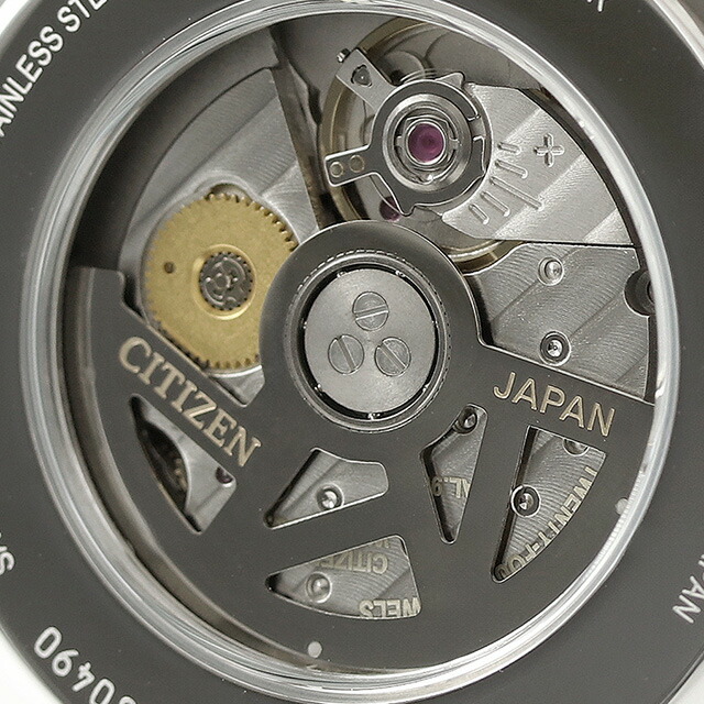 シチズン コレクション メカニカル 自動巻き 腕時計 メンズ CITIZEN COLLECTION NB1054-58E アナログ ブラック 黒 日本製 ブランド おしゃれ 防水 プレゼント 男性 実用的