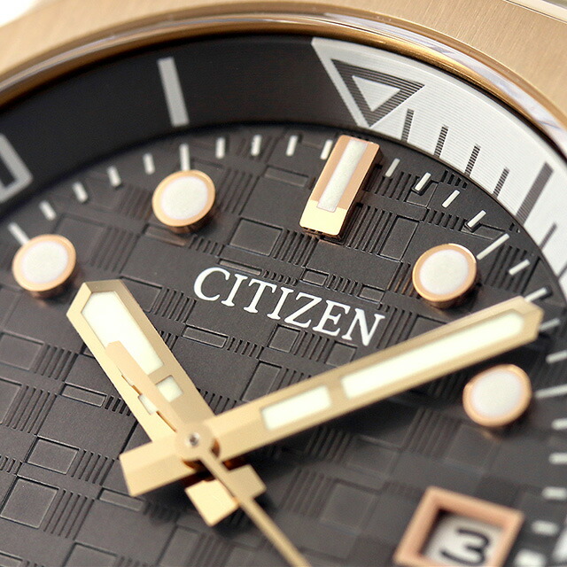 シチズン シリーズ8 890 Mechanical 自動巻き 腕時計 メンズ CITIZEN Series 8 NB6069-53H アナログ グレー ゴールド 日本製 高級 ブランド おしゃれ 防水 文字盤 大きい プレゼント 男性 実用的