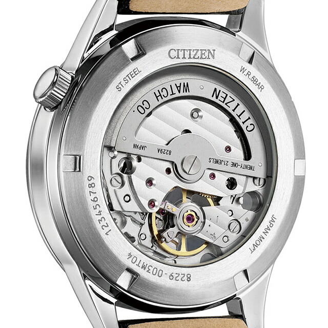 シチズン コレクション メカニカル オープンハート 自動巻き 腕時計 メンズ オープンハート CITIZEN COLLECTION NH9131-14E アナログ ブラック 黒 ブランド おしゃれ 防水 プレゼント 男性 実用的