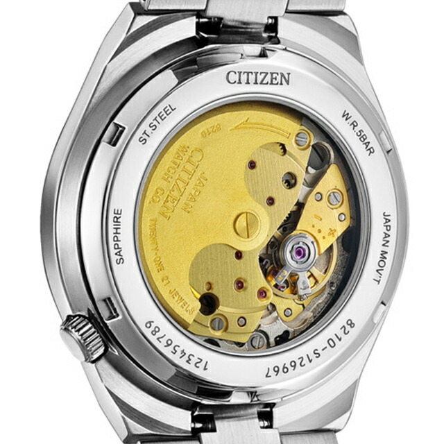 シチズン コレクション メカニカル TSUYOSA 自動巻き 腕時計 ブランド メンズ CITIZEN COLLECTION NJ0150-56W アナログ バーガンディ 赤 おしゃれ 防水 プレゼント 男性 実用的