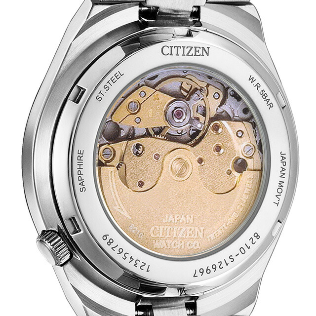 シチズン コレクション メカニカル 自動巻き 腕時計 メンズ レディース CITIZEN COLLECTION NJ0151-88M アナログ アイスブルー ブランド おしゃれ 防水 プレゼント 実用的