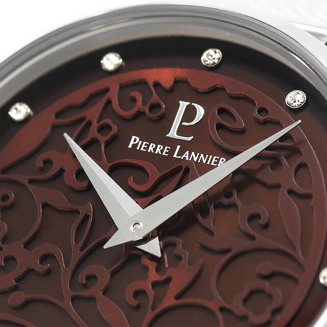 ピエールラニエ エオリア コレクション ショコラ クオーツ 腕時計 レディース Pierre Lannier P429D674 アナログ ブラウンシェル フランス製 ブランド おしゃれ 防水 かわいい プレゼント 女性 実用的