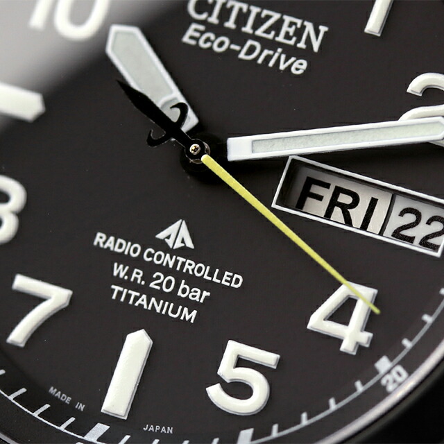 シチズン プロマスター エコドライブ電波 チタン メンズ 腕時計 ソーラー電波腕時計 ソーラー電波時計 PMD56-2952 CITIZEN PROMASTER ブラック 時計 ブランド おしゃれ 防水 文字盤 大きい プレゼント 男性 実用的