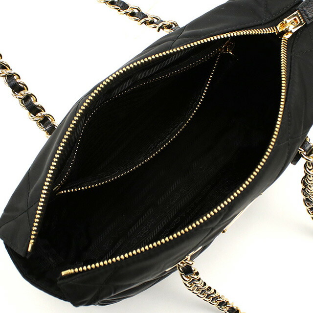 プラダ ショルダーバッグ ショルダー レディース PRADA イタリア 1BG468 NERO ブラック バッグ 斜めがけ ブランド 高級 おしゃれ プレゼント 女性 実用的 かわいい