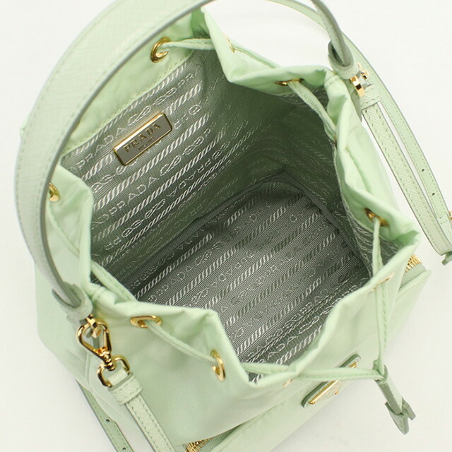 プラダ ハンドバッグ レディース ブランド PRADA 1BH038 ACQUA バッグ 軽量 小さめ 手提げ 高級 おしゃれ プレゼント 女性 実用的 かわいい