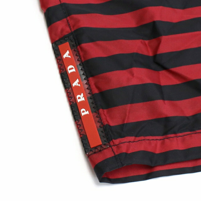 プラダ スイムウエア メンズ PRADA イタリア UB304 ROSSO レッド系 ブラック 小物 選べるモデル プレゼント 実用的