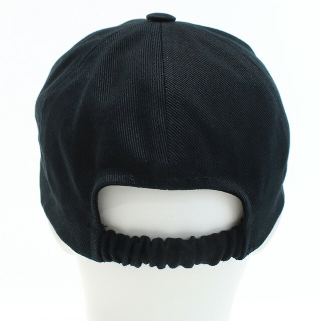 パトゥ キャップ レディース ブランド PATOU コットン100% ブルガリア AC0400132 BLACK ブラック 帽子